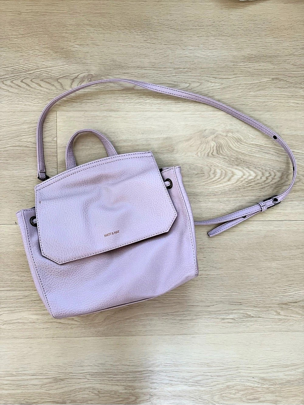 Matt & Nat Fabi Mini Backpack Pink